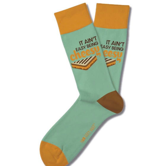 Women's "It Ain't Easy Being Cheesy" Socks